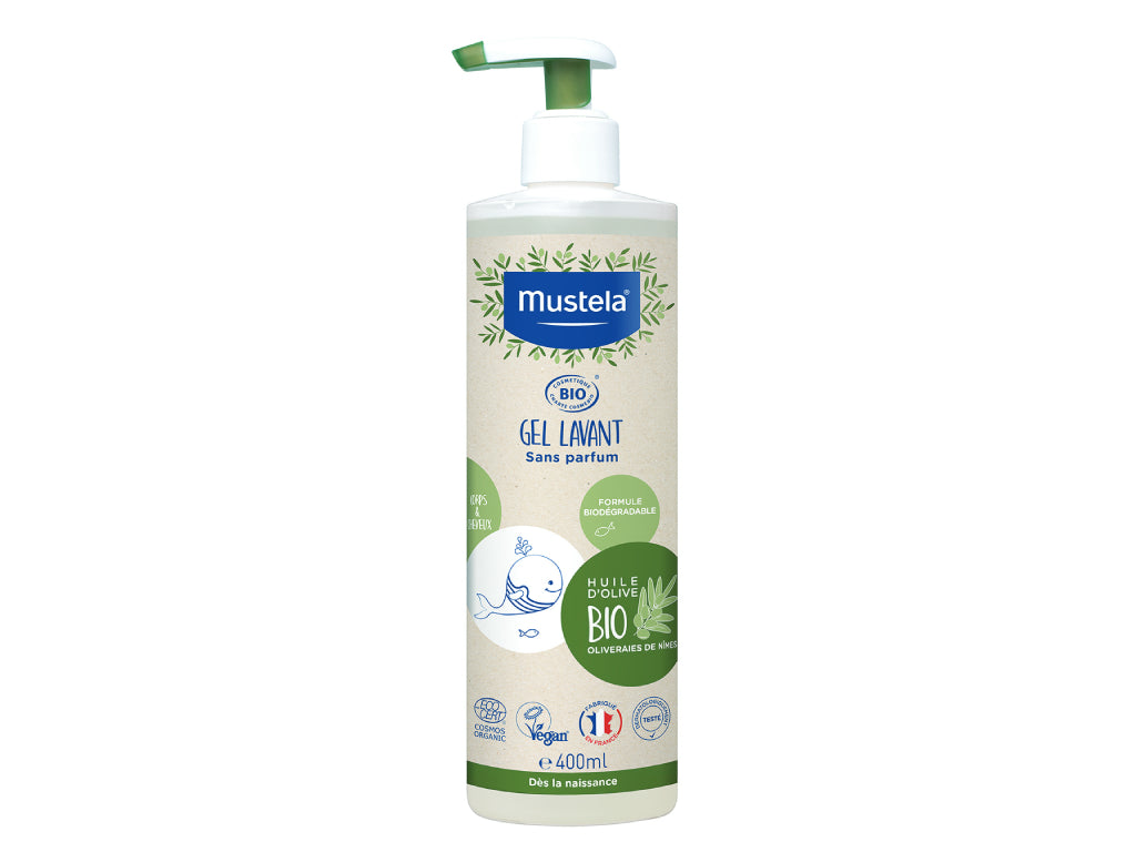 Mustela Bio Perfumed Bath Gel - 400ml - Healtsy