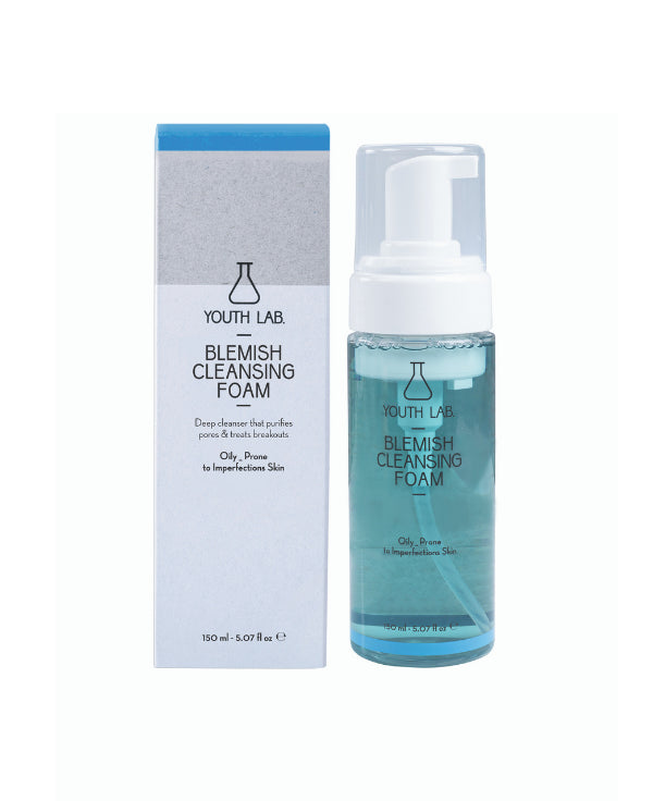 Youth Lab Oily Skin Cleansing Foam - 150ml - Healtsy