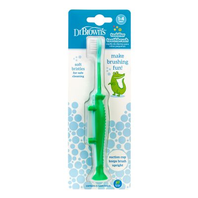 Dr Browns Crocodile Teeth Brush_ 1-4 Years - Healtsy