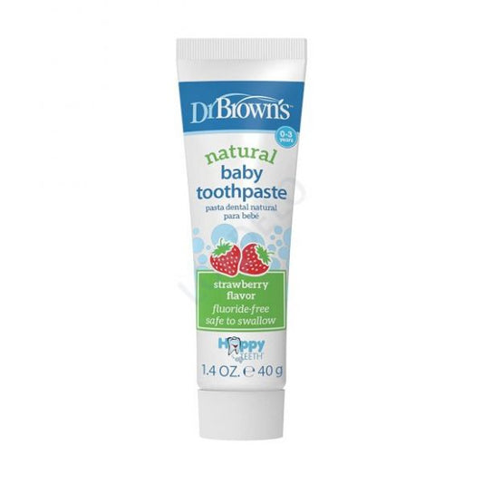 Dr Browns Toothpaste_ Strawberry - 40g - Healtsy