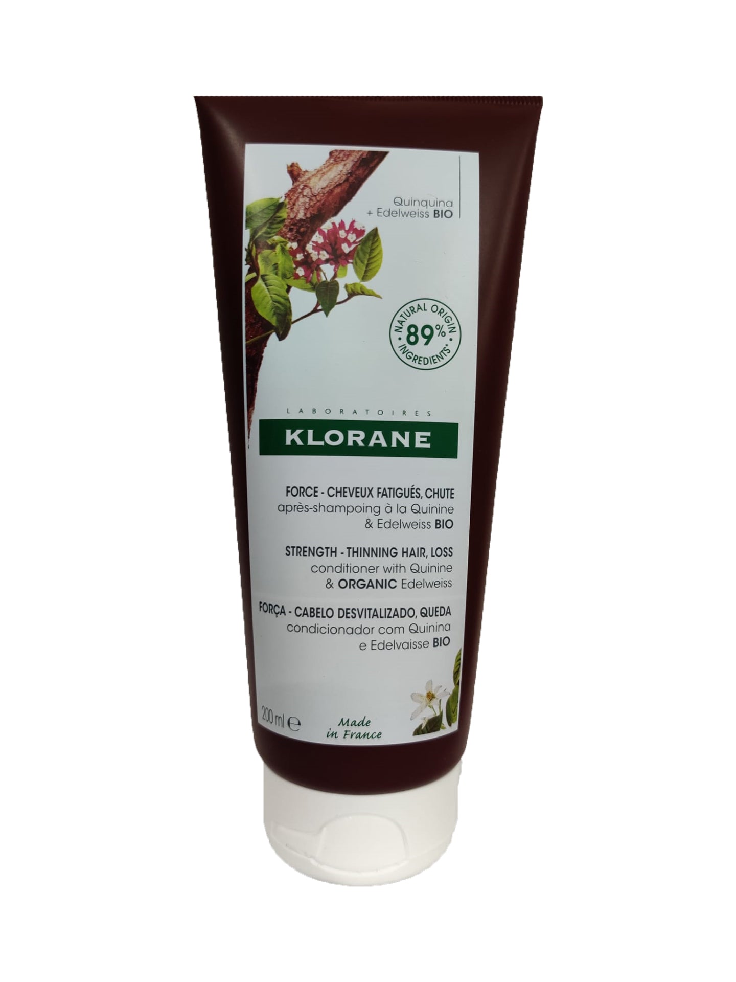 Klorane Capillary Balm Quinine/Edelvaisse BIO - 200ml - Healtsy