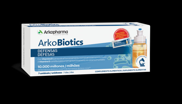 Arkobiotics Vitamins Adult Defenses Solution - 10ml (x7 sachets) - Healtsy