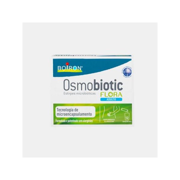 Osmobiotic Flora Adult Powder Sachets (x12 pcs) Boiron - Healtsy