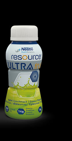 Resource Ultra Oral Solution Bottle - Apple - 200ml (x4 units) - Healtsy