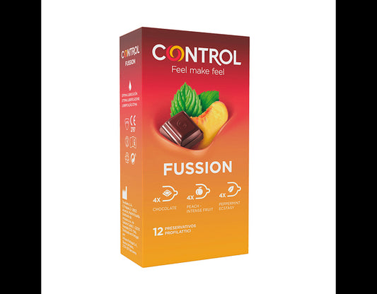 Control Fussion (x12 condoms) - Healtsy