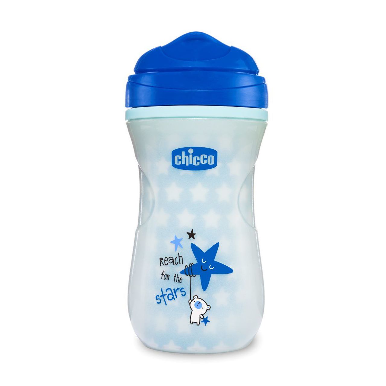 CHICCO Glass Glow Dark Blue 14M + - Healtsy