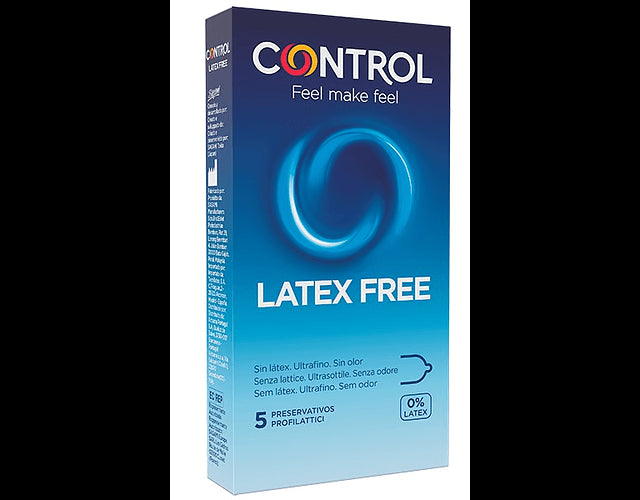 Control Latex Free (x5 condoms) - Healtsy