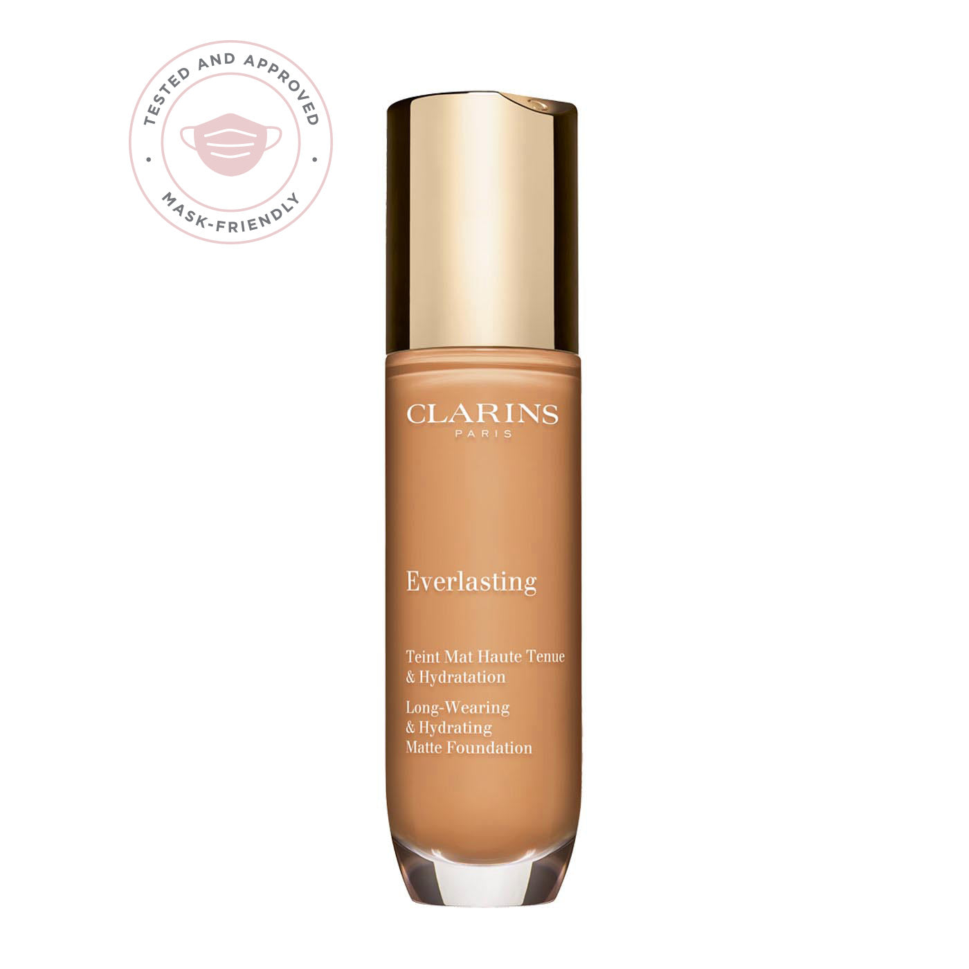 Clarins EVERLASTING - High Hold Matte Foundation & Hydration 108.5W - cashew - 30ml - Healtsy