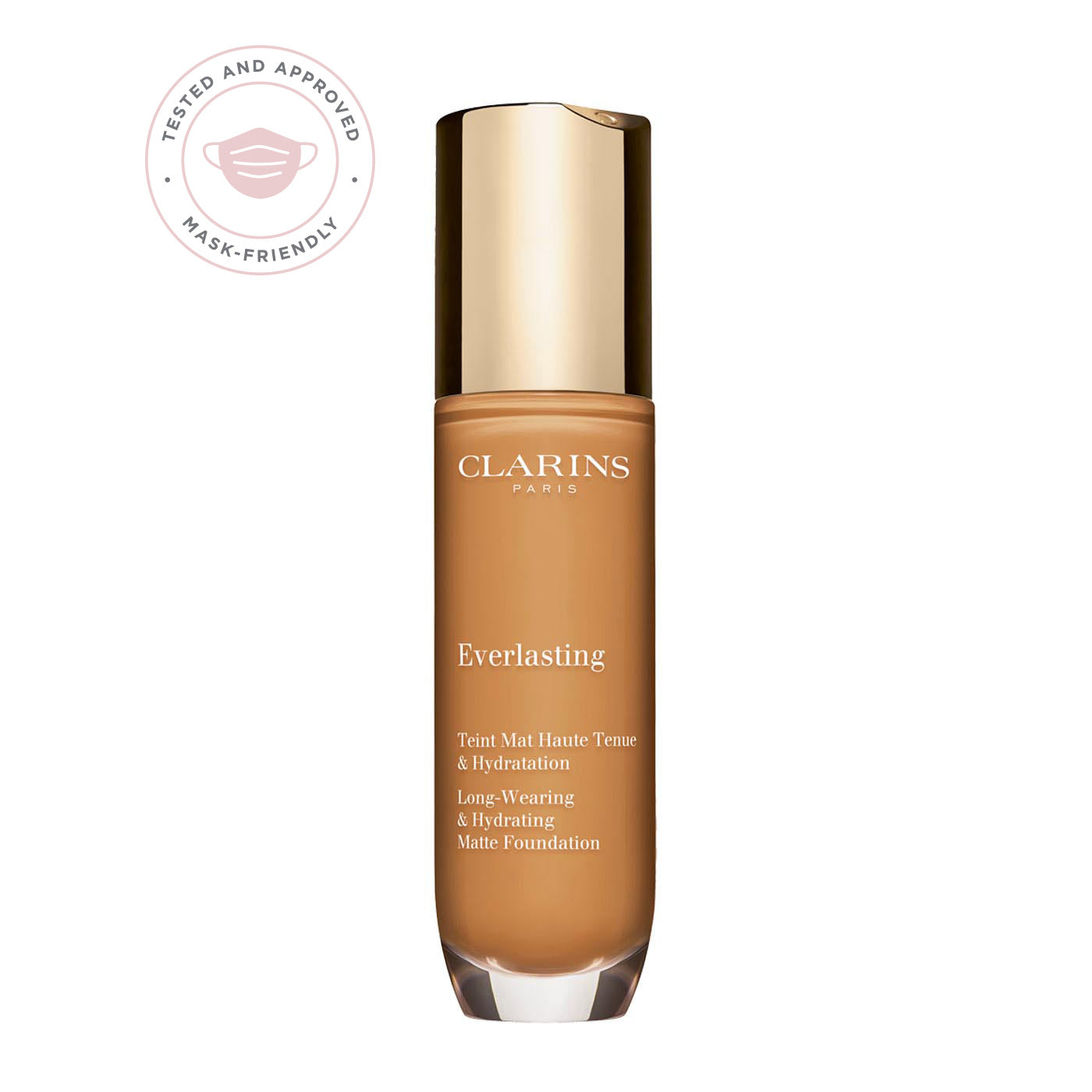 Clarins EVERLASTING - Matte Foundation High Hold & Hydration 115C - cognac - 30ml - Healtsy