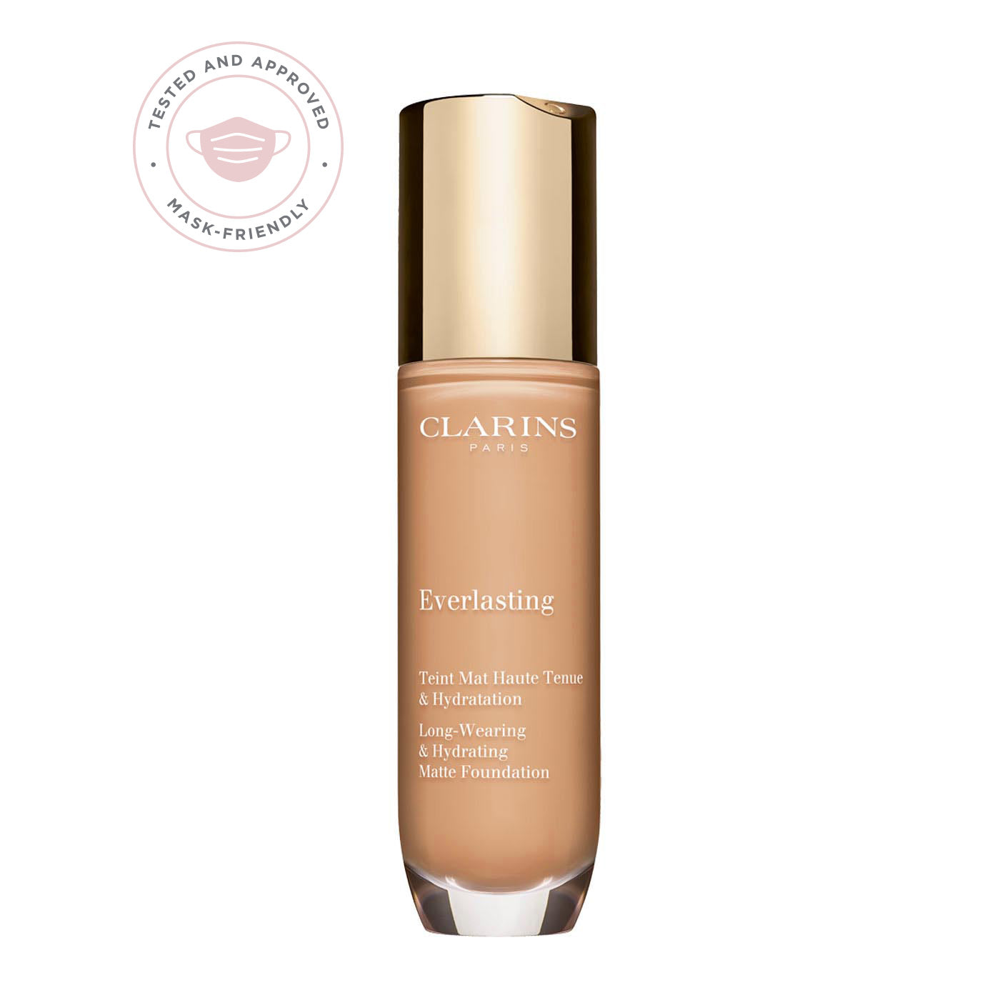 Clarins EVERLASTING - High Hold Matte Foundation & Hydration 108W - sand - 30ml - Healtsy