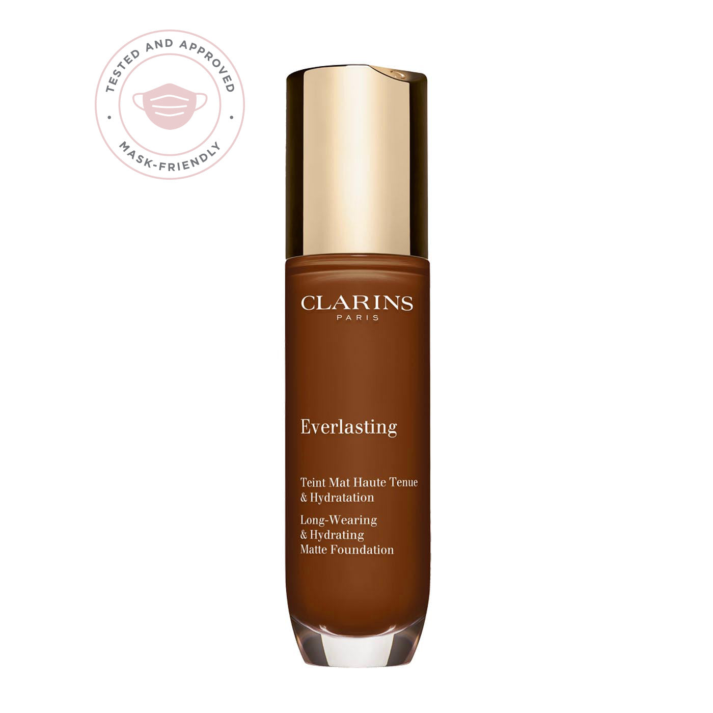 Clarins EVERLASTING - Matte Foundation High Hold & Hydration 120C - espresso - 30ml - Healtsy