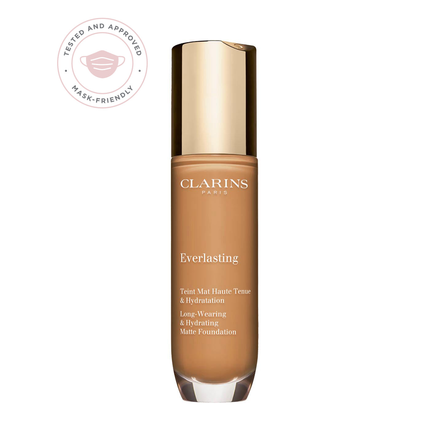 Clarins EVERLASTING - High Hold Matte Foundation & Hydration 112.3N - sandalwood - 30ml - 30ml - Healtsy