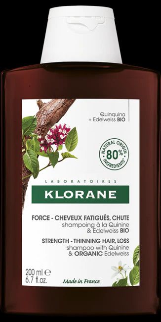 Klorane Capillary Shampoo Quinine/Edelvaisse BIO - 100ml - Healtsy