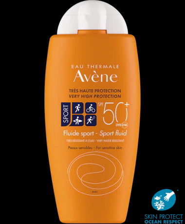 Avene Solar Fluid Sport SPF50+ - 100ml - Healtsy