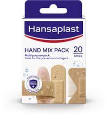 Hansaplast Hand Mix Pack dressing (x20 units) - Healtsy