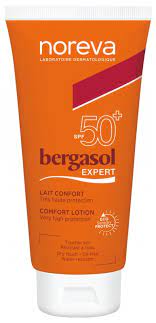 Noreva Bergasol Expert Lait Confort SPF50+ - 150ml - Healtsy