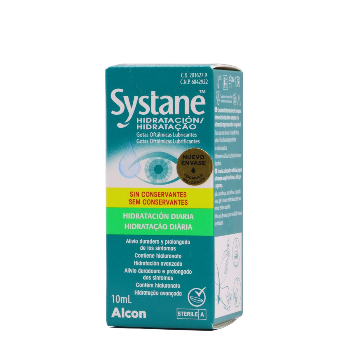 Systane Hydration Ophthalmic Solution Without Preservatives - 10ml - Healtsy