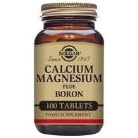 Calcium & Magnesium + Boron_Solgar (x100 tablets) - Healtsy