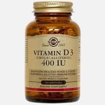 Vitamin D3_Solgar - 400UI (x100 tablets) - Healtsy