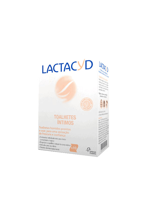Lactacyd Intimate Hygiene Wipe (x10 units) - Healtsy