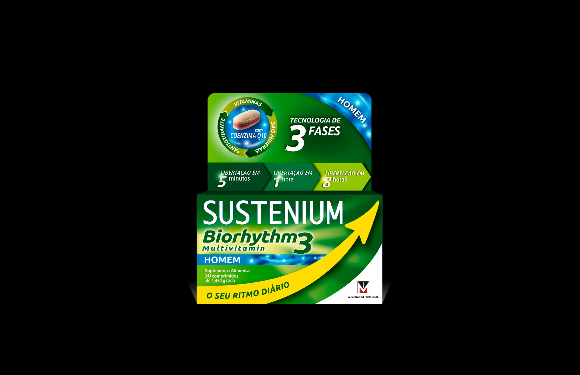 Sustenium Biorhytmo Multivitamino_ Man (x30 tablets) - Healtsy
