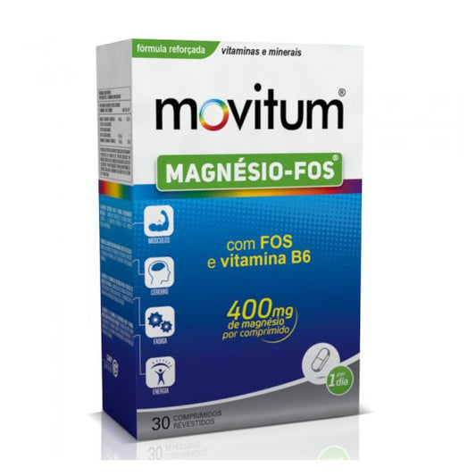 Magnesium FOS  (x30 coated tablets) - Healtsy