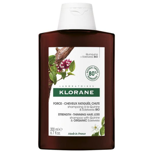 Klorane Capillary Shampoo Quinine/Edelveisse BIO - 200ml - Healtsy