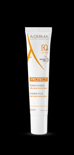 A-Derma Protect Fluid SPF50+ Invisible - 40ml - Healtsy