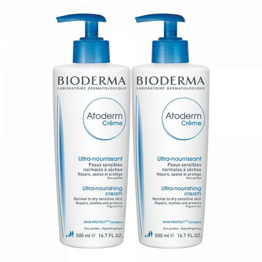 Atoderm Bioderma Cream - 500ml (x2 units) (Promotion) - Healtsy