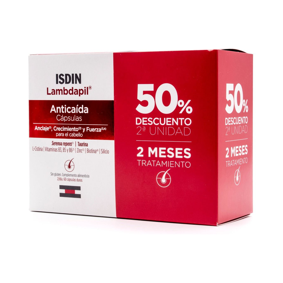 Lambdapil Anti-fall (x60 capsules) DUO - Healtsy