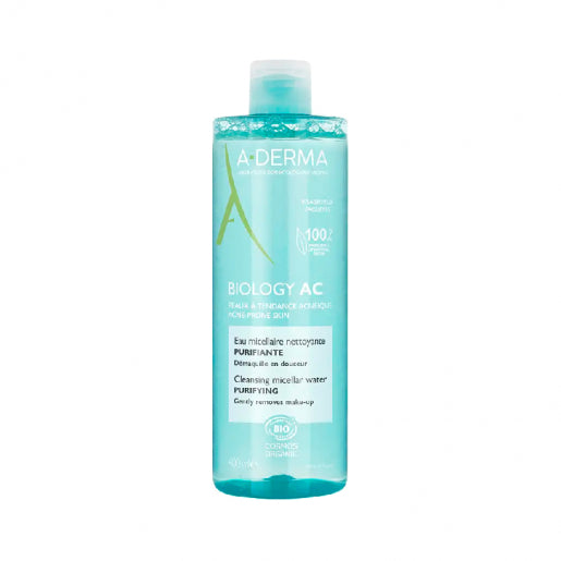 A-Derma Biology AC Purifying Micellar Water - 400ml - Healtsy