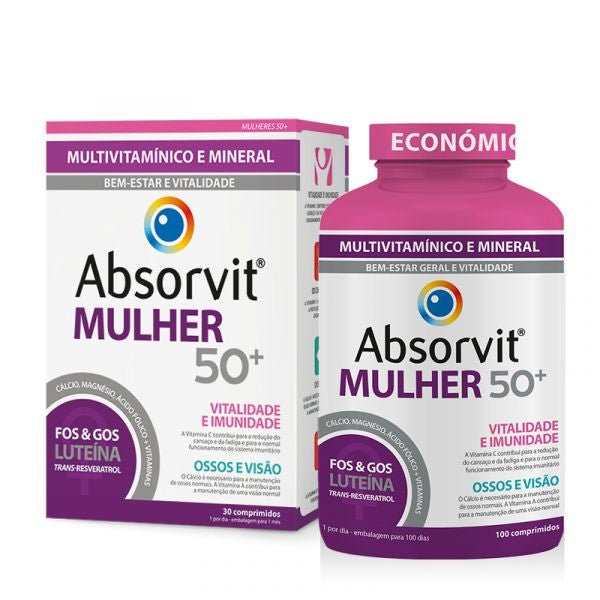 Absorbit Women 50+ (x100 tablets) – Buy Now at Healtsy