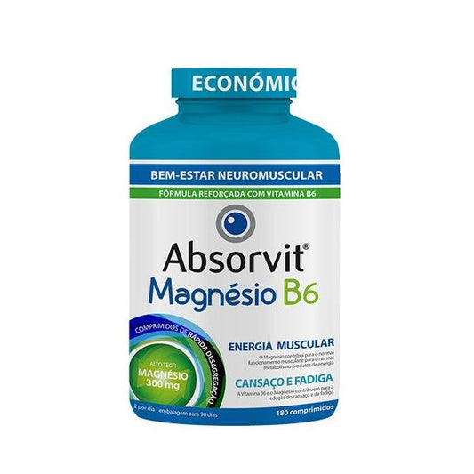 Absorbit Magnesium B6 (x180 tablets) - Healtsy