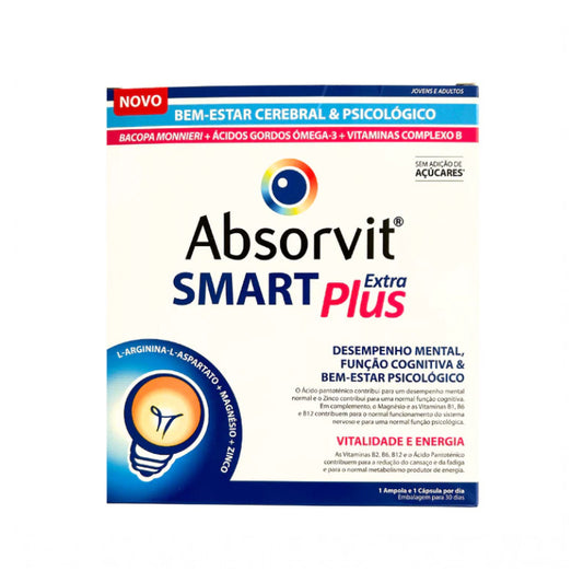 Absorvit Smart Extra Plus (30 capsules + 30 ampoules) - Healtsy