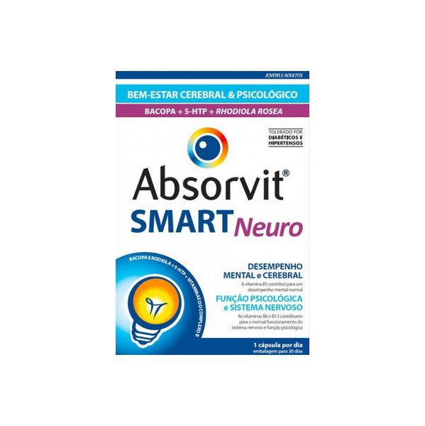 Absorvit Smart Neuro (x30 capsules) – Buy Now at Healtsy