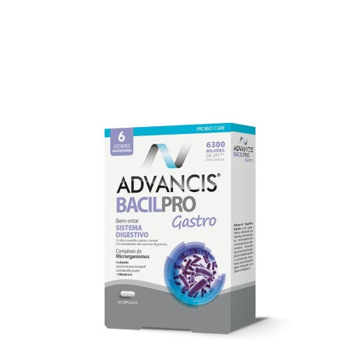 Advancis Bacilpro Gastro (x20 capsules) - Healtsy