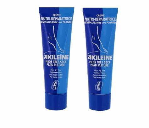 Akileine Nutri Repair Cream Dry Feet - 50ml (Double Pack) - Healtsy