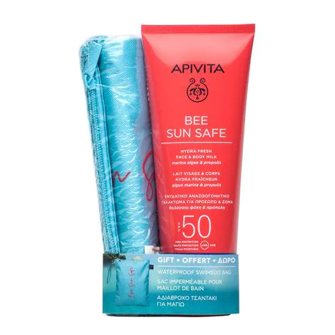 Apivita Bee Sun Body/Face Milk - 200ml + Bag Offer - Healtsy