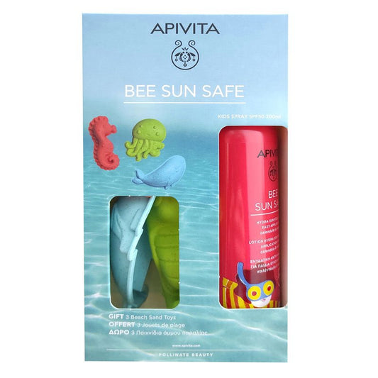 Apivita Bee Sun Children's Lotion SPF50 - 200ml + Toy Offer - Healtsy