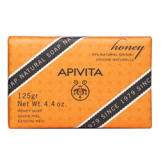 Apivita Body Soap Honey - 125g - Healtsy