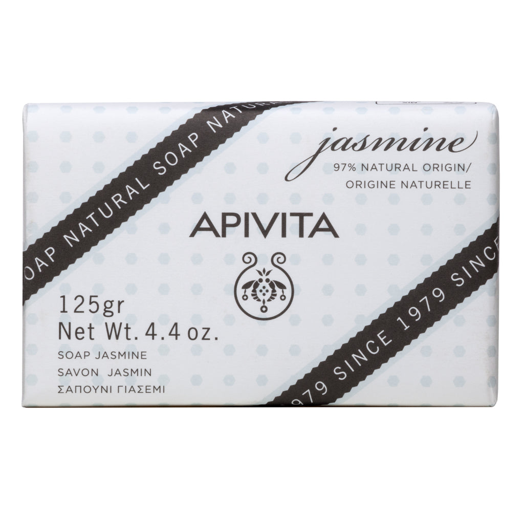 Apivita Body Soap Jasmine -125g - Healtsy