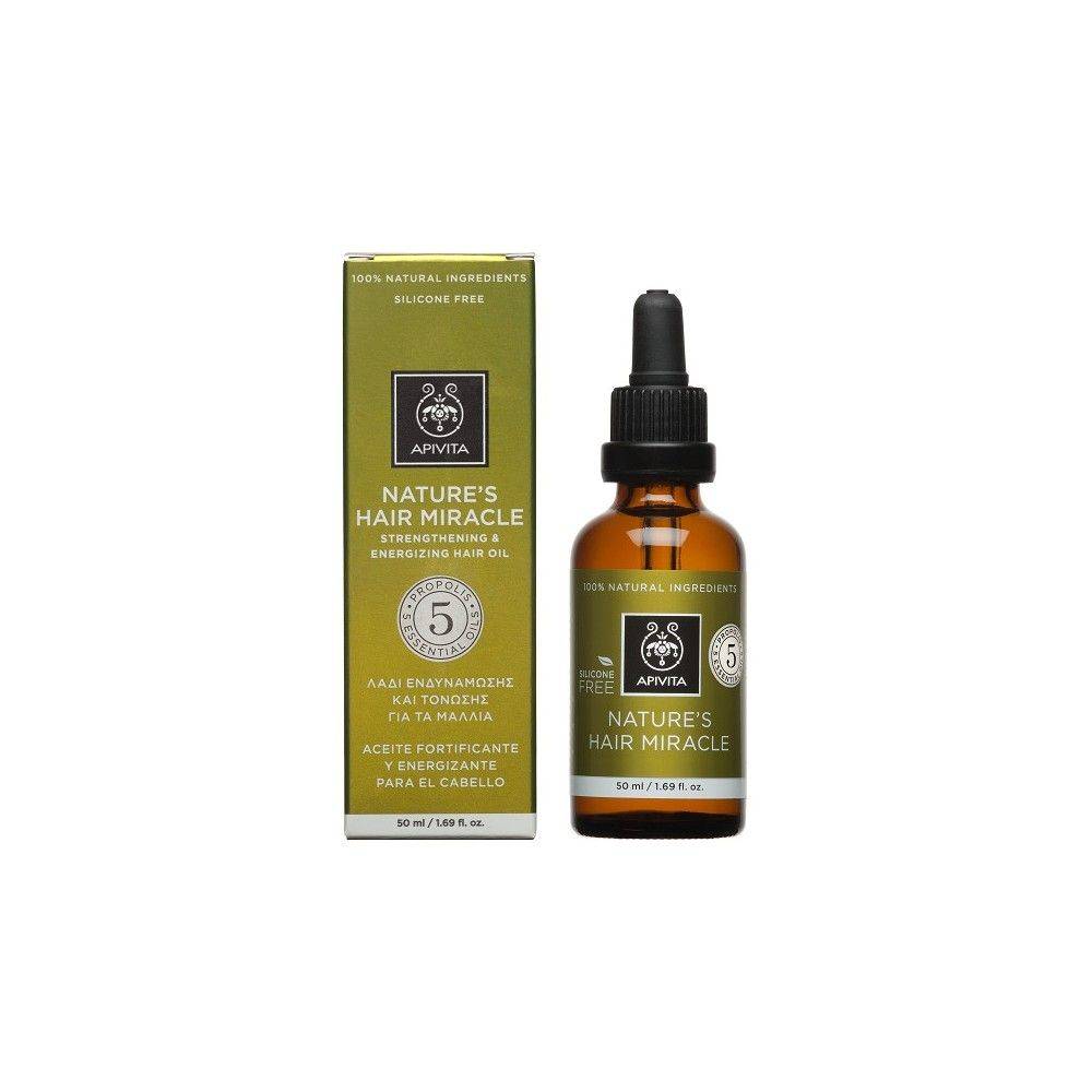 Apivita Capillary Energizing Fortifying Oil - 50ml – Buy Now at Healtsy