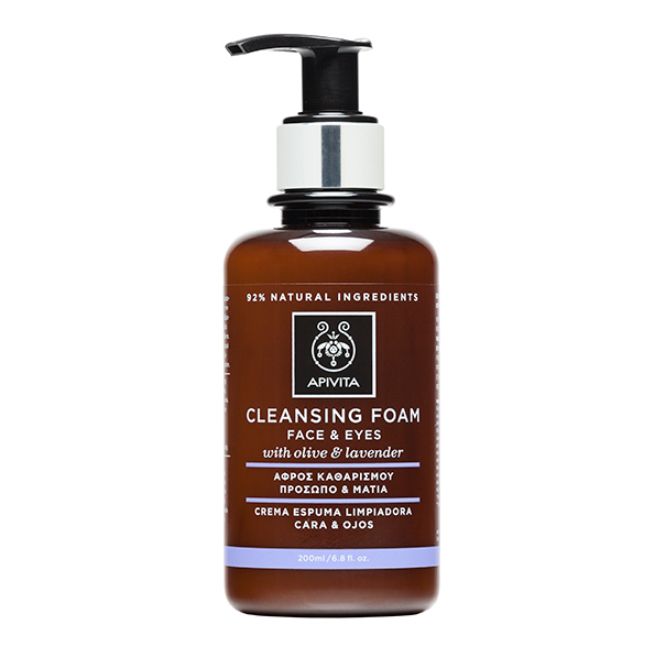 Apivita Foam Cleansing Face and Eyes - 200ml – Buy Now at Healtsy