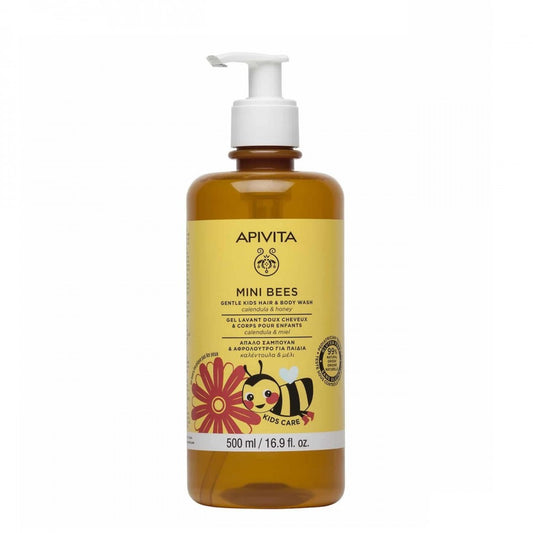 Apivita Gentle Kids Hair/Body - 500ml - Healtsy