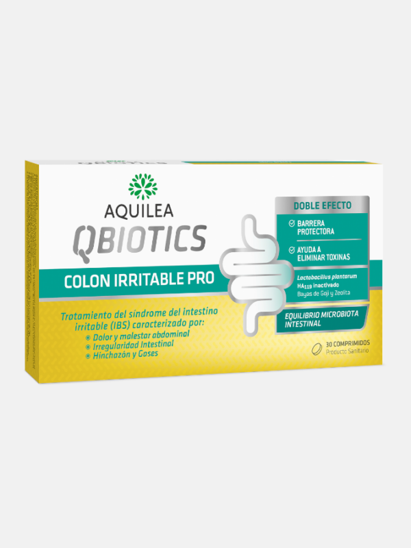 Aquilea Qbiotics Irritable Colon Pro (x30 pills) - Healtsy