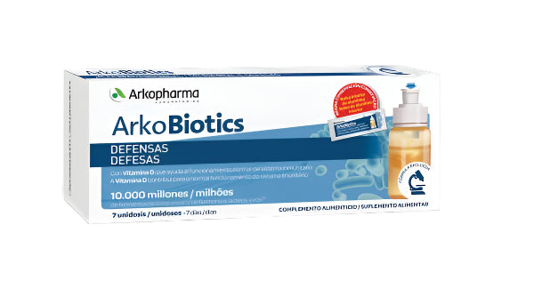 Arkobiotics Vitamins Adult Defenses Solution - 10ml (x7 sachets) – Buy Now at Healtsy