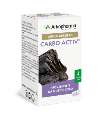 Arkocapsules Carbo Activ BIO (x40 capsules) - Healtsy