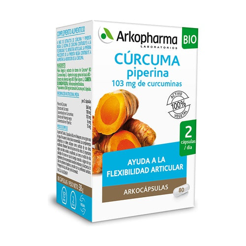 Arkocapsulas Curcuma BIO (x80 capsules) - Healtsy