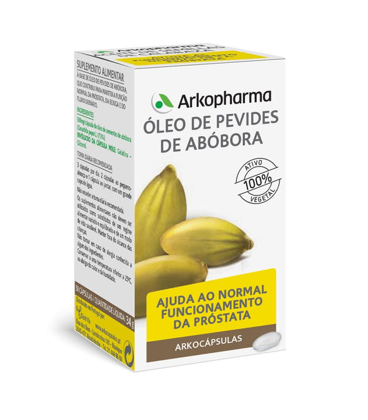 Arkocapsulas Pumpkin Pips Oil (x50 capsules) – Buy Now at Healtsy
