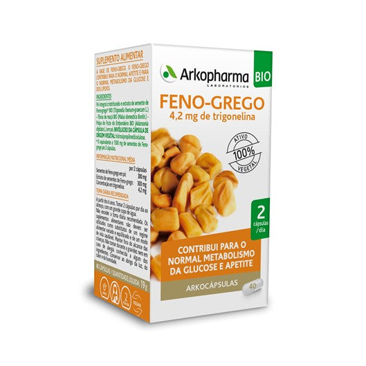 Arkocapsules Fenugreek (x40 capsules) - Healtsy